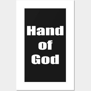 Hand of God Adios Diego Amigo Posters and Art